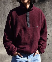 【ヴィンテージ古着】90's WOOLRICH/ウールリッチ POLARTEC フリース スナップシャツ