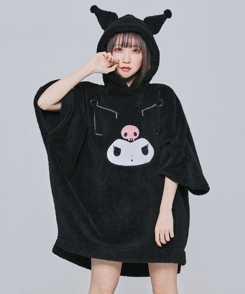 sanrio(サンリオ)の「『sanrio/サンリオ』キャラクターボアパーカー(パーカー・レディース・B/D/A/C/E/K/F/G/H・M)」の3枚目の写真