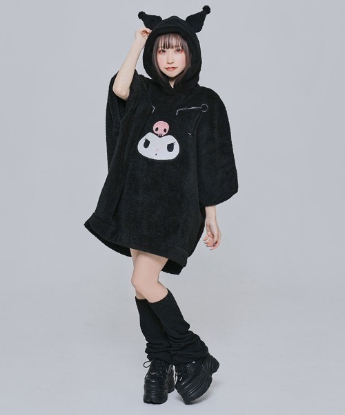 sanrio(サンリオ)の「『sanrio/サンリオ』キャラクターボアパーカー(パーカー・レディース・B/D/A/C/E/K/F/G/H・M)」の12枚目の写真