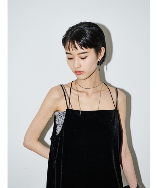 AIC.（エーアイシー）の「ロングダブルネックレス（ネックレス・レディース・シルバー・FREE）」の9枚目の写真