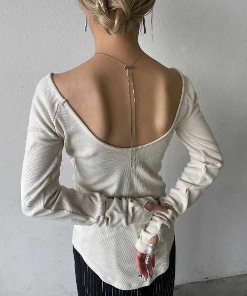 AIC.（エーアイシー）の「ロングダブルネックレス（ネックレス・レディース・シルバー・FREE）」の3枚目の写真