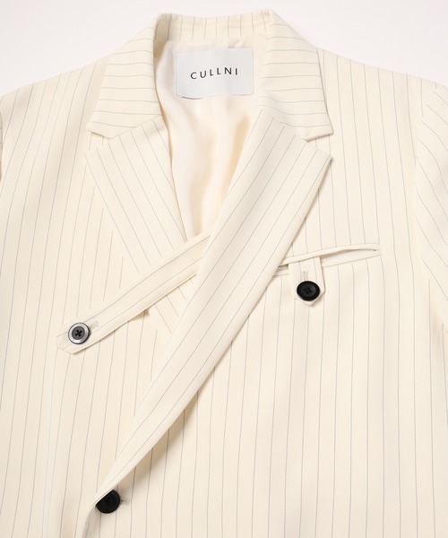 CULLNI（クルニ）の「24-SS-005ST / Stripe Double Cloth