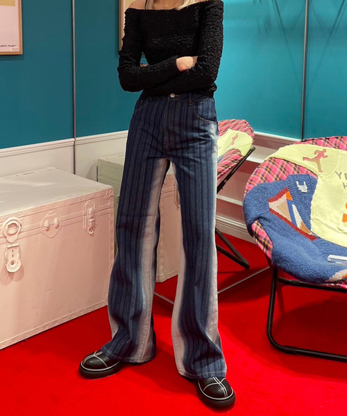 Oriens JOURNAL STANDARD ストライプシャツ Oriens JOURNAL STANDARD