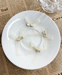 WEGO | WEGO/【4点セット】ミニリボンクリップ(バレッタ/ヘアクリップ)