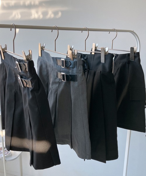 AS KNOW AS plus（アズノゥアズプラス）の「◎アソートデザインプリーツミニスカート（スカート・レディース・グレー/ブラック/ブラック系その他2/ブラック系その他・FREE）」の21枚目の写真