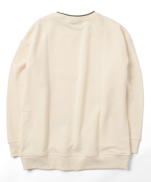 GLAZOS（グラソス）の「TC裏毛・フロントバスケプリントトレーナー（スウェット・キッズ・ブラック/アイボリー・140cm/150cm/160cm/170cm）」の8枚目の写真