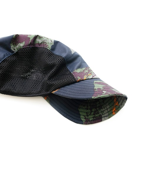 KiU（キウ）の「アウトドアメッシュキャップ（キャップ・メンズ・カーキ/ブラック/ブルーグレー/ブラック×カーキ/ベージュ/ダークブルー・FREE）」の8枚目の写真