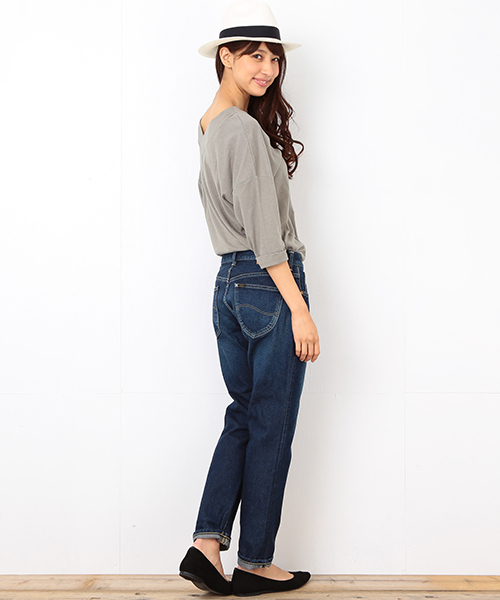 B:MING by BEAMS（ビーミングバイビームス）の「Lee / SLIMテーパードデニム（デニムパンツ・レディース・インディゴブルー・MEDIUM/SMALL/X-SMALL）」の17枚目の写真