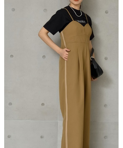 THIRDMAGAZINEオールインワンベージュ セール】[2024SS COLLECTION][低身長/高身長サイズ有]ライト