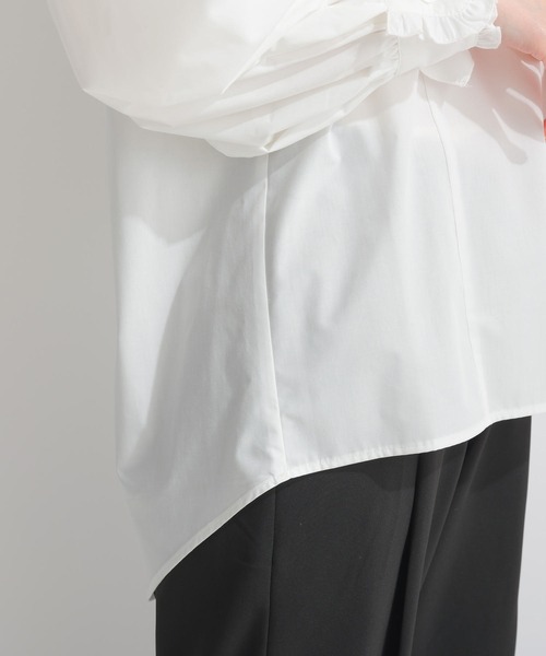 PICCIN(ピッチン)の「フリルショルダーブラウス(シャツ/ブラウス・レディース・オフホワイト/ブラック・M)」の15枚目の写真