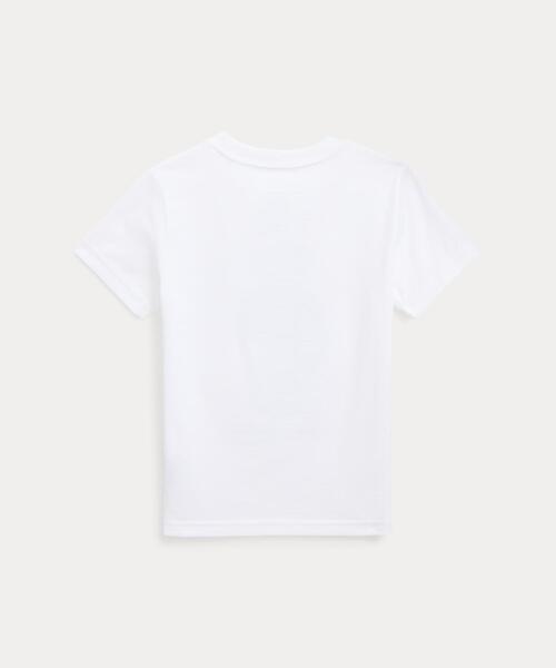 POLO RALPH LAUREN CHILDRENSWEAR（ポロ ラルフ ローレン チルドレンズウェア）の「Polo ベア コットン ジャージー Tシャツ（Tシャツ/カットソー・キッズ・ホワイト・3/4/6/7）」の3枚目の写真