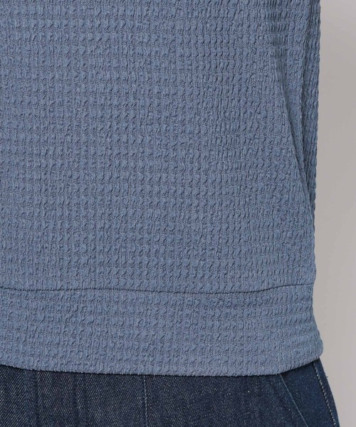 mysty woman（ミスティウーマン）の「リボンストリングプルオーバー　108224（Tシャツ/カットソー・レディース・オフホワイト/ブルー/ブラック/ライトグリーン・FREE）」の20枚目の写真