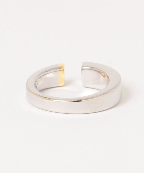 blatto（ブラット）の「【blatto 925silver】デザイン変形リング bla-ring-DZ149-8g U（リング・メンズ・シルバー・FREE）」の2枚目の写真