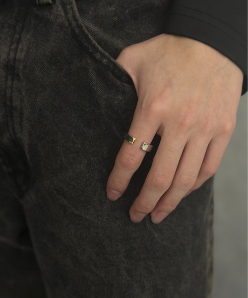 blatto（ブラット）の「【blatto 925silver】デザイン変形リング bla-ring-DZ149-8g U（リング・メンズ・シルバー・FREE）」の6枚目の写真