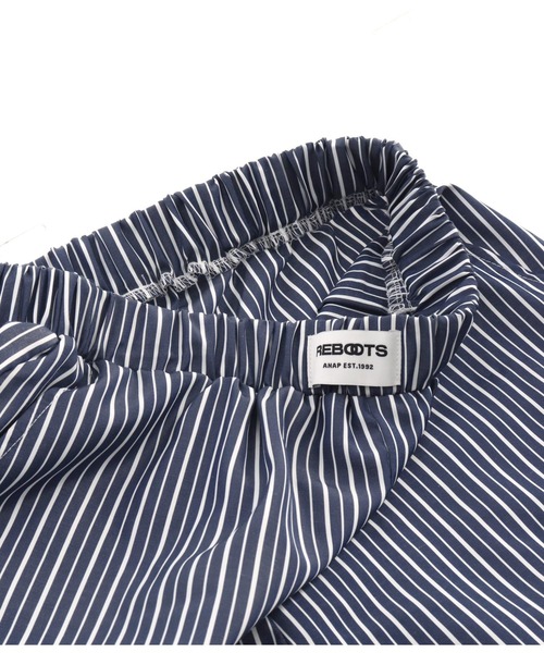 ANAP（アナップ）の「ストライプ イージショートパンツ（その他パンツ・レディース・ネイビー/ライトブルー・FREE）」の14枚目の写真