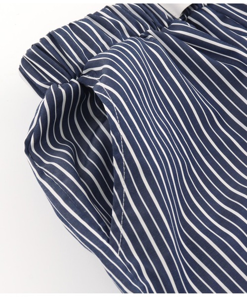 ANAP（アナップ）の「ストライプ イージショートパンツ（その他パンツ・レディース・ネイビー/ライトブルー・FREE）」の15枚目の写真