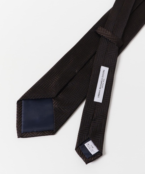 URBAN RESEARCH DOORS（アーバンリサーチドアーズ）の「LIFE STYLE TAILOR　メランジシルクタイ無地1（ネクタイ・メンズ・グレー/ブラウン・-）」の5枚目の写真