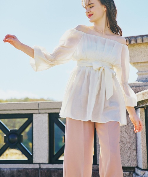 Noela ノエラ サイドボタンワイドパンツ Noela（ノエラ）の「サイドボタンワイドパンツ（その他パンツ