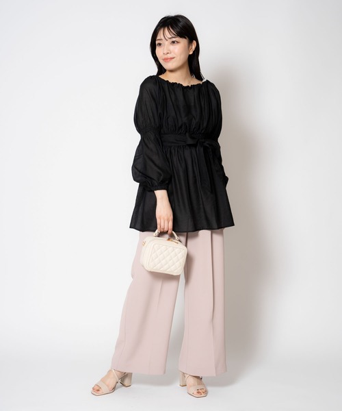 Noela（ノエラ）の「サイドボタンワイドパンツ（その他パンツ