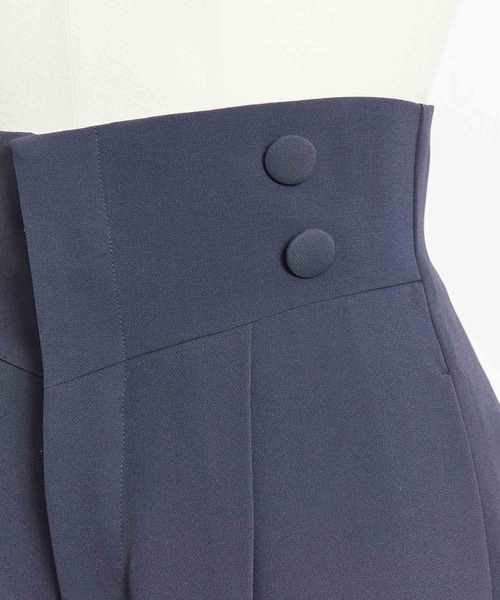 Noela ノエラ サイドボタンワイドパンツ Noela（ノエラ）の「サイドボタンワイドパンツ（その他パンツ