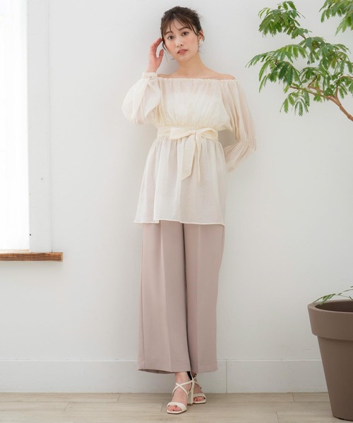 NOELA(ノエラ)の「サイドボタンワイドパンツ(その他パンツ・レディース・ネイビー/サックスブルー/ピンク・S/M)」の19枚目の写真
