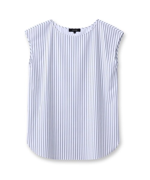 UNTITLED（アンタイトル）の「◆【インナー付／薄手】バックシャン　ストレッチニット（その他トップス・レディース・ネイビー/ライトグレー系9/グリーン・02/00/04/44/48）」の5枚目の写真