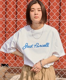 CONVERSE JACK PURCELL/コンバース ジャック パーセル ロゴデザイン/グラフィック オーバーサイズ半袖Tシャツ