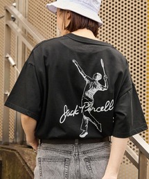 CONVERSE JACK PURCELL/コンバース ジャック パーセル ロゴデザイン/グラフィック オーバーサイズ半袖Tシャツ