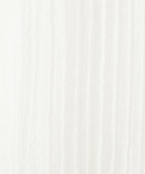 notch.(ノッチ)の「シワ加工シアーシャツ(シャツ/ブラウス・レディース・オフホワイト/グリーン・M)」の11枚目の写真