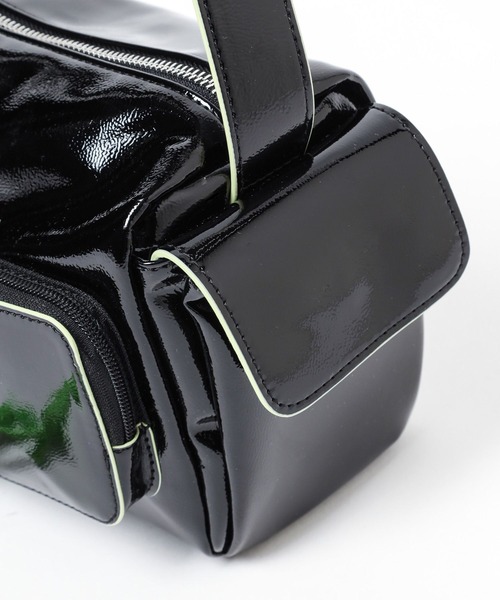 PAGEBOY（ページボーイ）の「【UNISEX】キューブポケットバッグ（ショルダーバッグ・レディース・ブラック・FREE）」の14枚目の写真