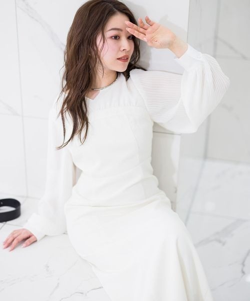 楽天市場】【SALE／50%OFF】ブラウスドッキングワンピース