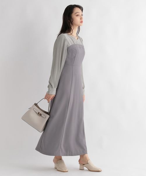 楽天市場】【SALE／50%OFF】ブラウスドッキングワンピース
