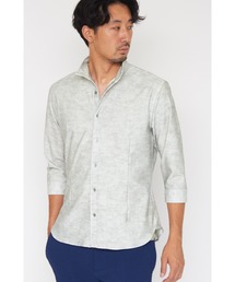 HIGH STREET | HIGH STREET∴メランジプリントショートウイング７分袖シャツ(シャツ/ブラウス)