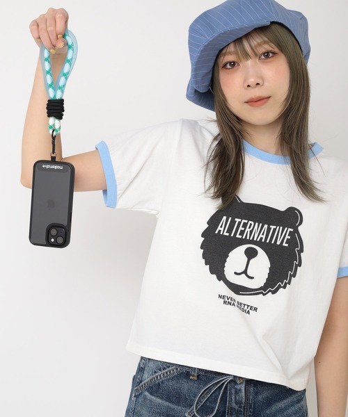 RNA（アールエヌエー）の「E4992 メッシュコードスマホストラップ（スマホグッズ・レディース・イエロー/オレンジ/ピンク/ブルー・FREE）」の8枚目の写真