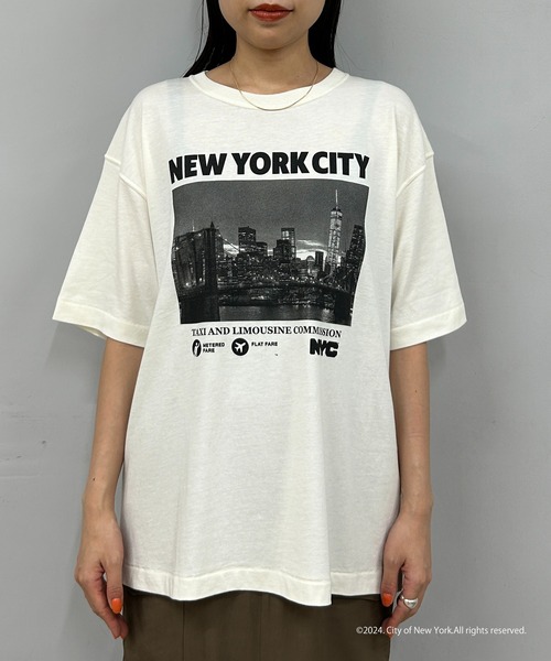 LOUNGEDRESS(ラウンジドレス)の「【GOOD ROCK SPEED/グッドロックスピード】NYC フォトT(Tシャツ/カットソー・レディース・オフホワイト・FREE)」の11枚目の写真