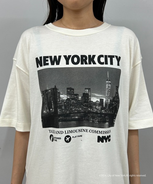 LOUNGEDRESS(ラウンジドレス)の「【GOOD ROCK SPEED/グッドロックスピード】NYC フォトT(Tシャツ/カットソー・レディース・オフホワイト・FREE)」の14枚目の写真