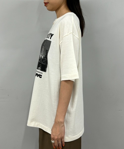 LOUNGEDRESS(ラウンジドレス)の「【GOOD ROCK SPEED/グッドロックスピード】NYC フォトT(Tシャツ/カットソー・レディース・オフホワイト・FREE)」の12枚目の写真