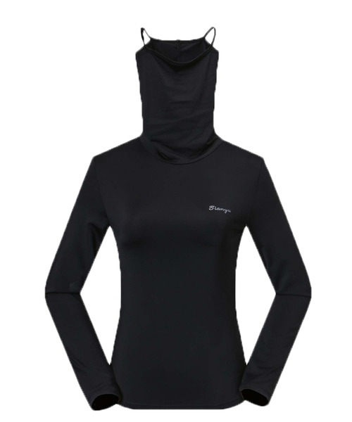 ＭＵスポーツ新品アンダー❤️UV寒暖差対策❤️ネックカバーアンダーウェアのセット38 セール】接触冷感 UVケア フェイスカバー一体型 ゴルフインナー