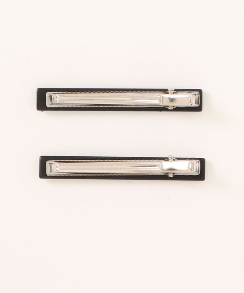 BARELY BLUE（ベアリーブルー）の「【 BARELY BLUE / ベアリーブルー 】 クールトーン スター スタッズ ヘアピン 2点セット（ヘアピン・レディース・ブラック/グレー/ホワイト・FREE）」の4枚目の写真