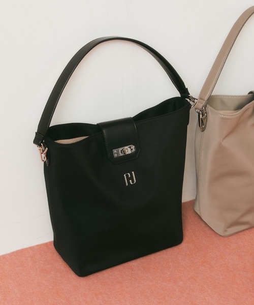 JILL by JILL STUART(ジルバイジルスチュアート)の「◇ワンハンドルバッグ コンパニオンシリーズ(トートバッグ・レディース・ライトグリーン/ブラック・FREE)」の2枚目の写真