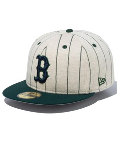 REFERENCE ピンストライプツートンコットンキャップ 14+ キャップ 帽子 IP刺繍フラットバイザーツートンCAP メンズ
