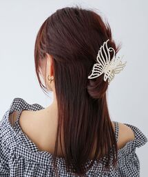 MAJESTIC LEGON | パールモチーフヘアクリップ(バレッタ/ヘアクリップ)