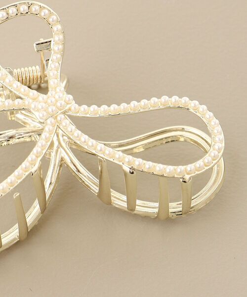 MAJESTIC LEGON（マジェスティックレゴン）の「パールモチーフヘアクリップ（バレッタ/ヘアクリップ・レディース・B/A・FREE）」の8枚目の写真