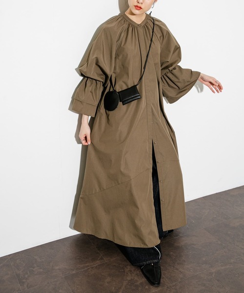 KBF（ケイビーエフ）の「レザーポーチBAG（ショルダーバッグ・レディース・イエロー/ブラック・ONE）」の7枚目の写真