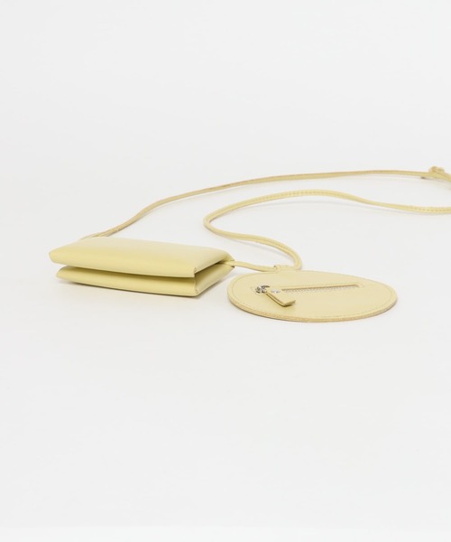 KBF（ケイビーエフ）の「レザーポーチBAG（ショルダーバッグ・レディース・イエロー/ブラック・ONE）」の14枚目の写真