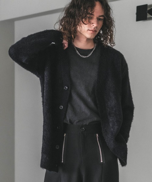 Time is on タイムイズオン モヘアカーディガン ワコマリア ovy time is on モヘアカーディガン Time is on タイムイズオン モヘア