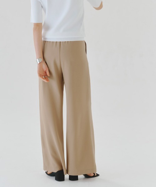 RASW（ラス）の「[RASW]ジョーゼットイージーパンツ（その他パンツ・レディース・ベージュ/ダークネイビー・L/M/S）」の11枚目の写真