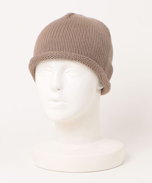 LEUCHTFEUER（ロイフトフォイヤー）の「【63】【 LEUCHTFEUER】ROLLRAND（ニットキャップ/ビーニー・レディース・ベージュ/レッド/ゴールド/ライトグリーン/グリーン/ブルー/クリーム・FREE）」の2枚目の写真