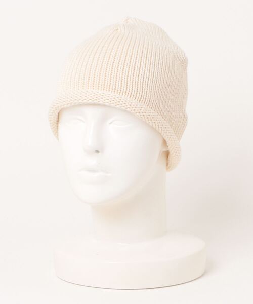 LEUCHTFEUER（ロイフトフォイヤー）の「【63】【 LEUCHTFEUER】ROLLRAND（ニットキャップ/ビーニー・レディース・ベージュ/レッド/ゴールド/ライトグリーン/グリーン/ブルー/クリーム・FREE）」の3枚目の写真