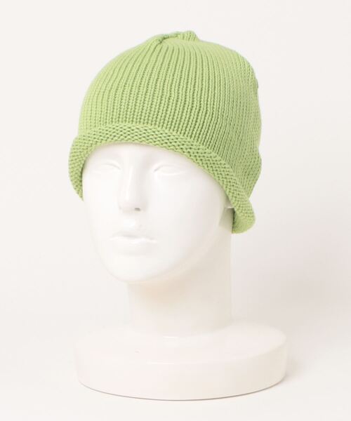 LEUCHTFEUER（ロイフトフォイヤー）の「【63】【 LEUCHTFEUER】ROLLRAND（ニットキャップ/ビーニー・レディース・ベージュ/レッド/ゴールド/ライトグリーン/グリーン/ブルー/クリーム・FREE）」の9枚目の写真